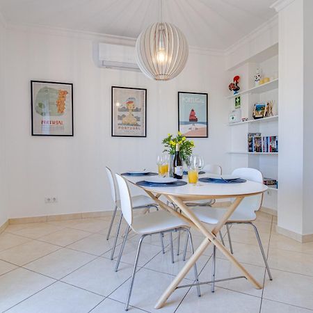 Old Town 2Br 50M Ocean W/ Ac Wi-Fi Parking Terrace Apartman Albufeira Kültér fotó