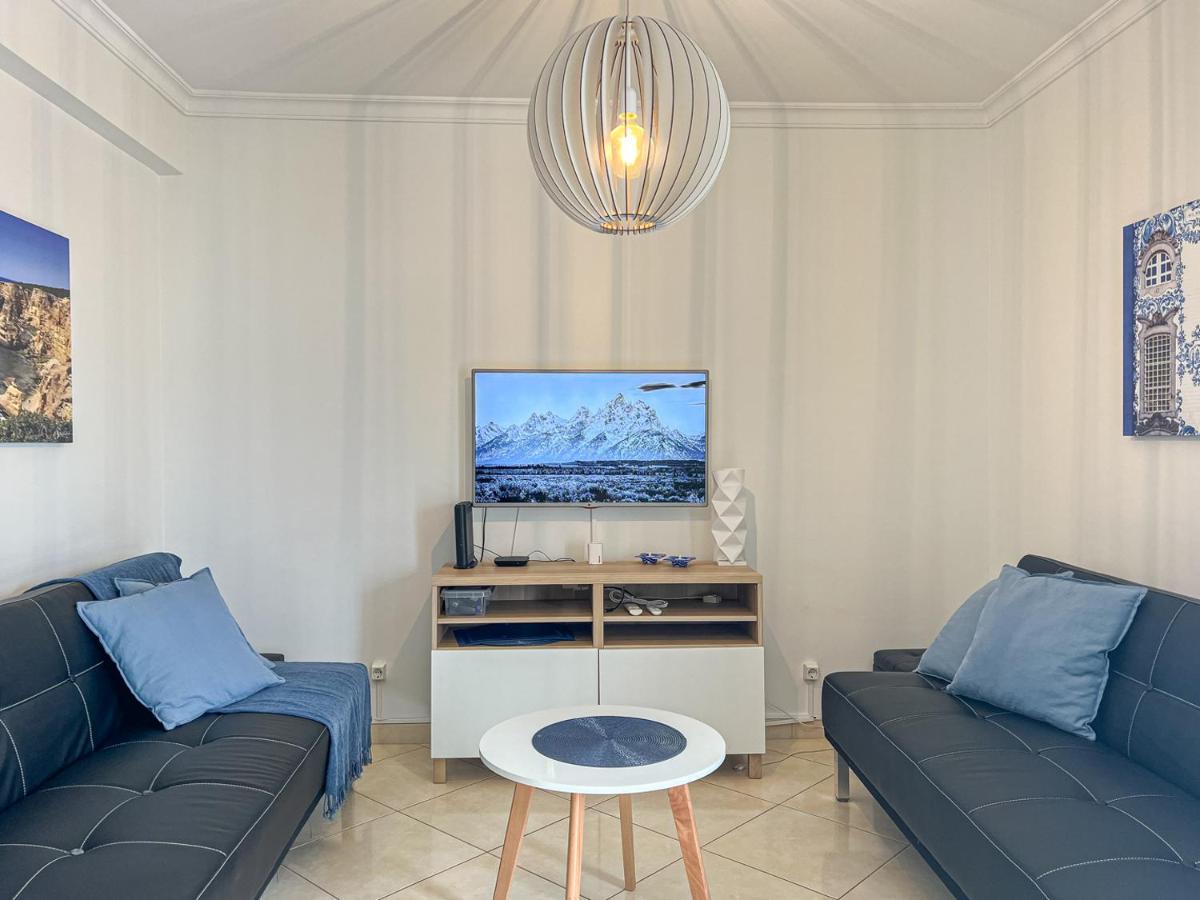 Old Town 2Br 50M Ocean W/ Ac Wi-Fi Parking Terrace Apartman Albufeira Kültér fotó